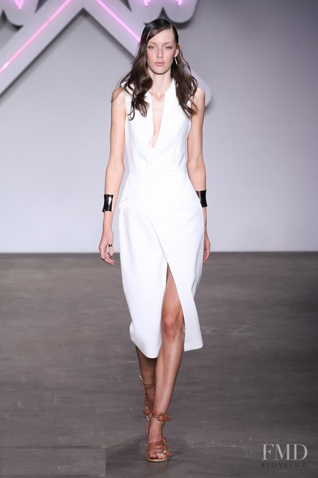 Kaila Hart featured in  the Watson x Watson fashion show for Spring/Summer 2013