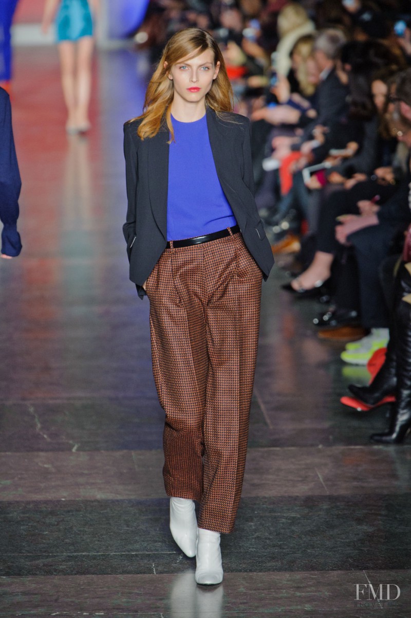 Karlina Caune featured in  the Paul Smith fashion show for Autumn/Winter 2013
