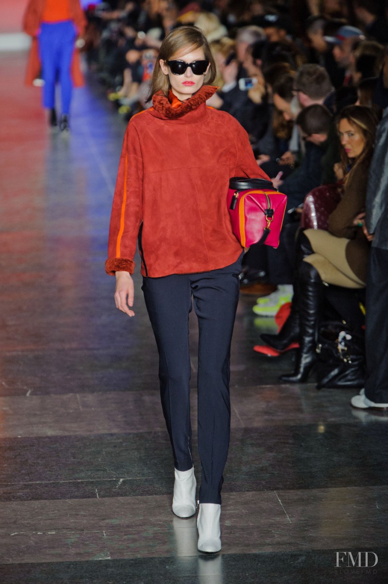 Paulina Kubac featured in  the Paul Smith fashion show for Autumn/Winter 2013