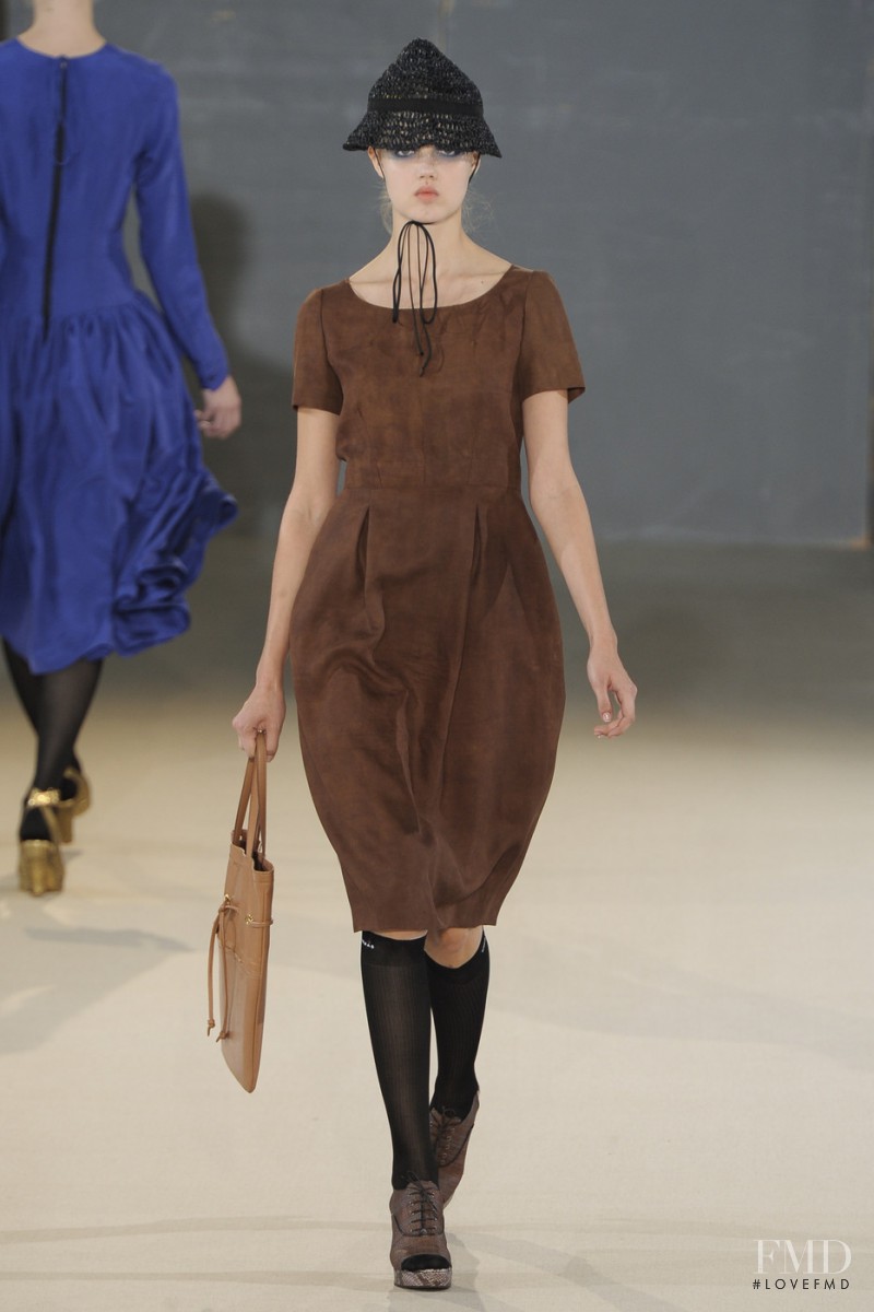 Lindsey Wixson featured in  the Rochas fashion show for Spring/Summer 2011