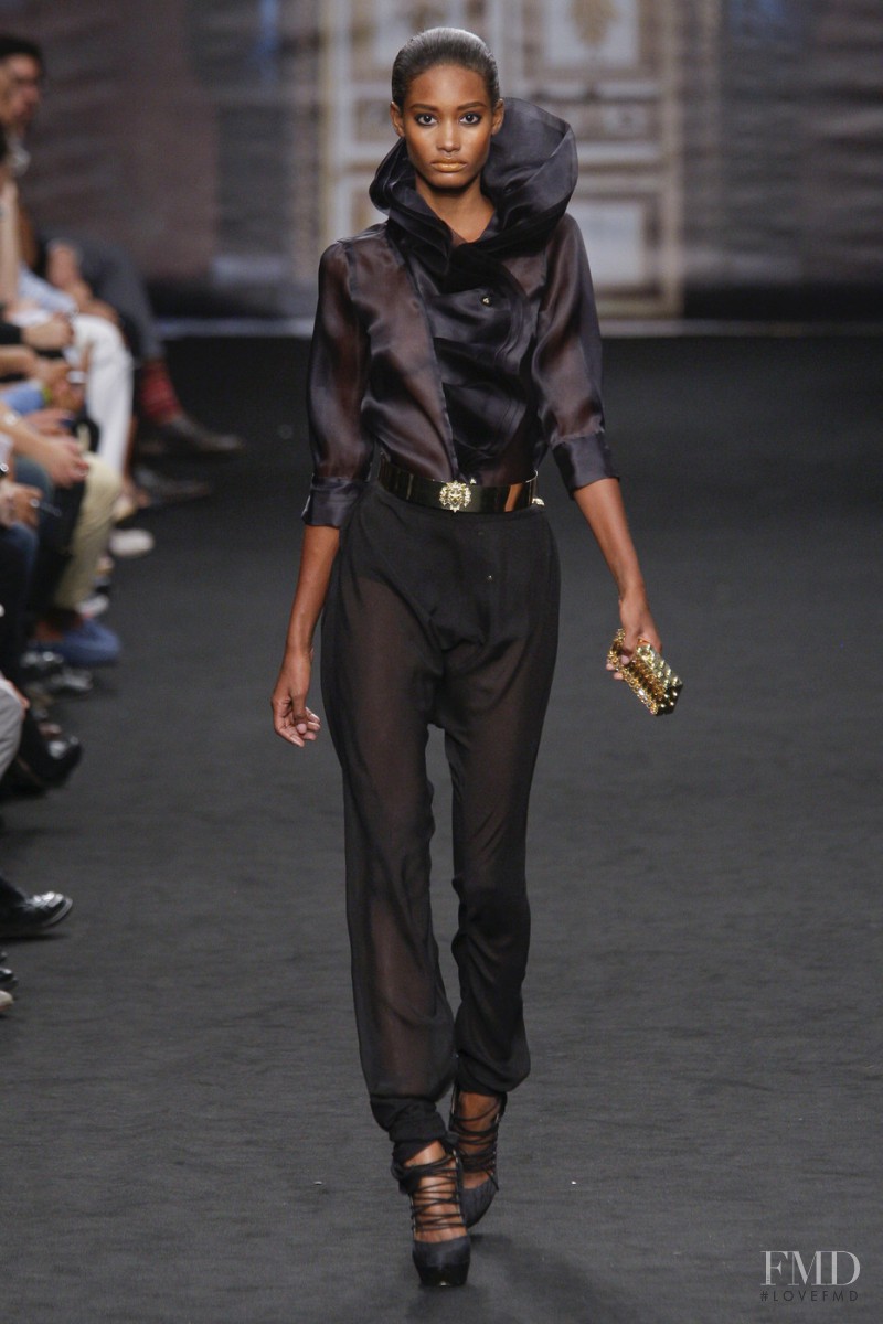 Melodie Monrose featured in  the Francesco Scognamiglio fashion show for Spring/Summer 2011