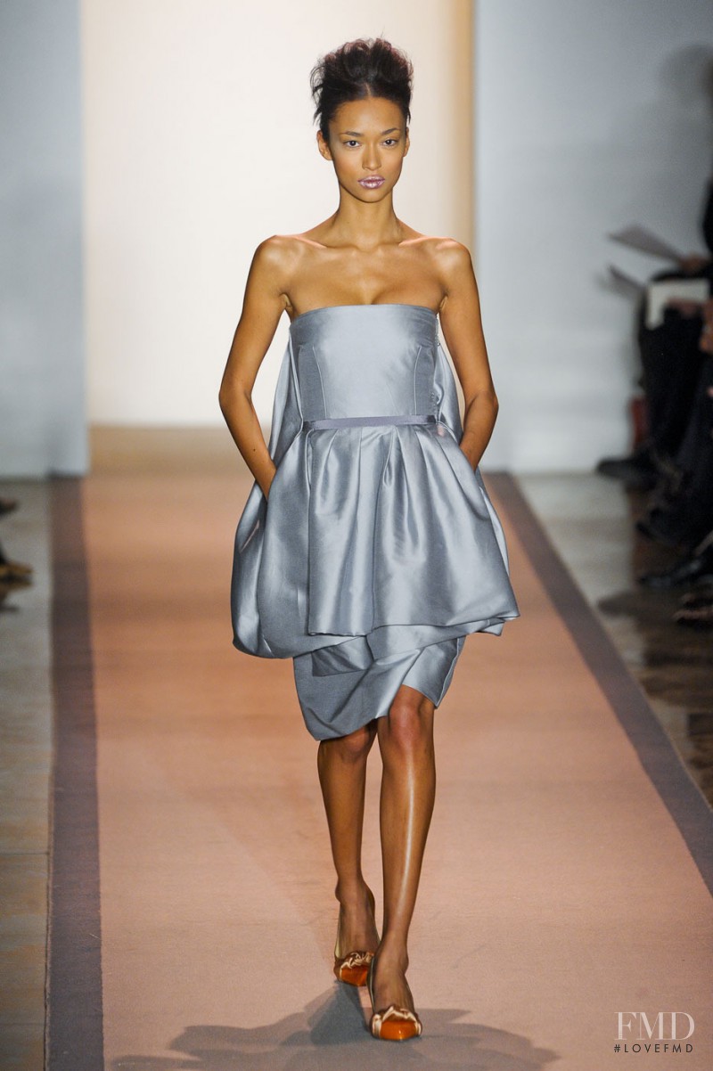 Anais Mali featured in  the Peter Som fashion show for Autumn/Winter 2011