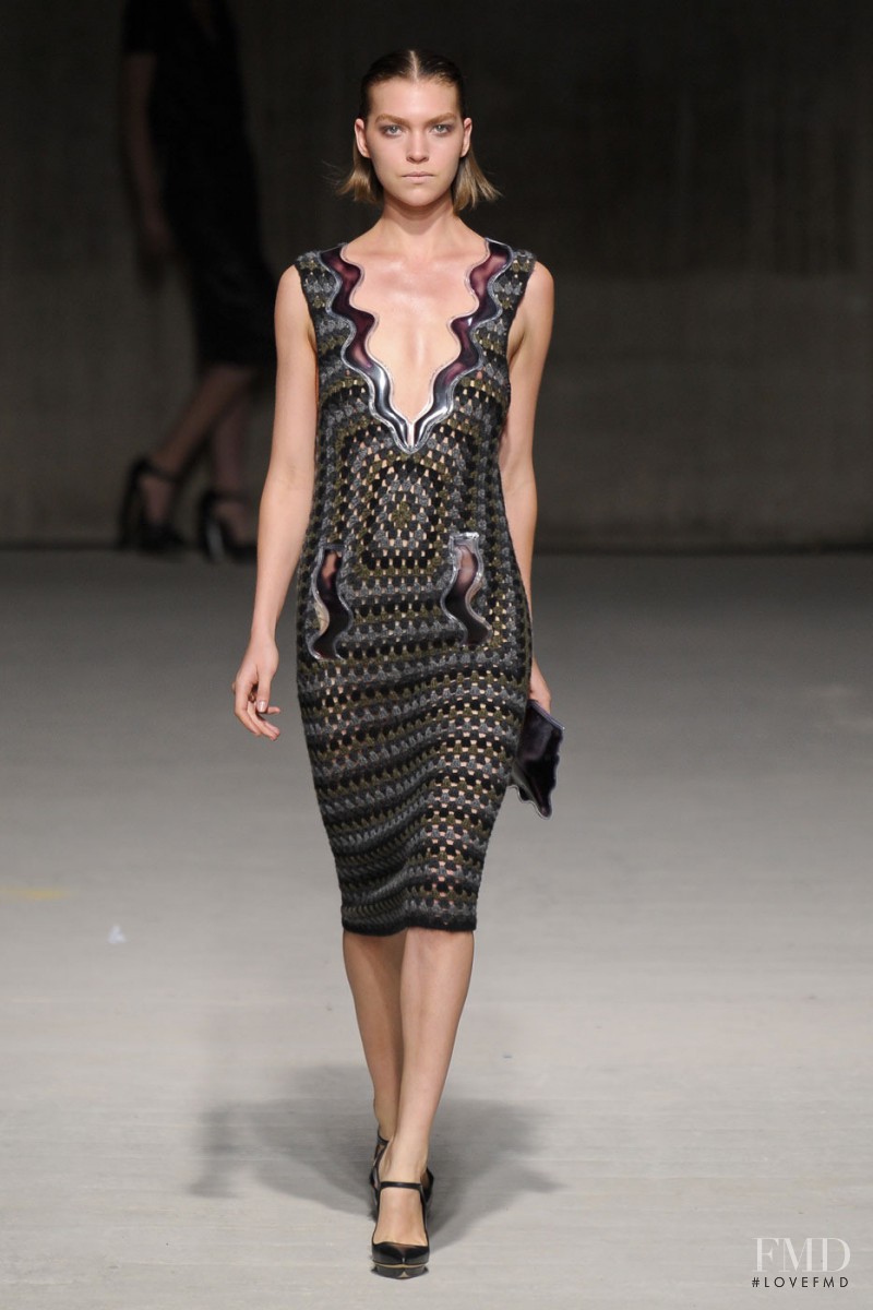 Arizona Muse featured in  the Christopher Kane fashion show for Autumn/Winter 2011