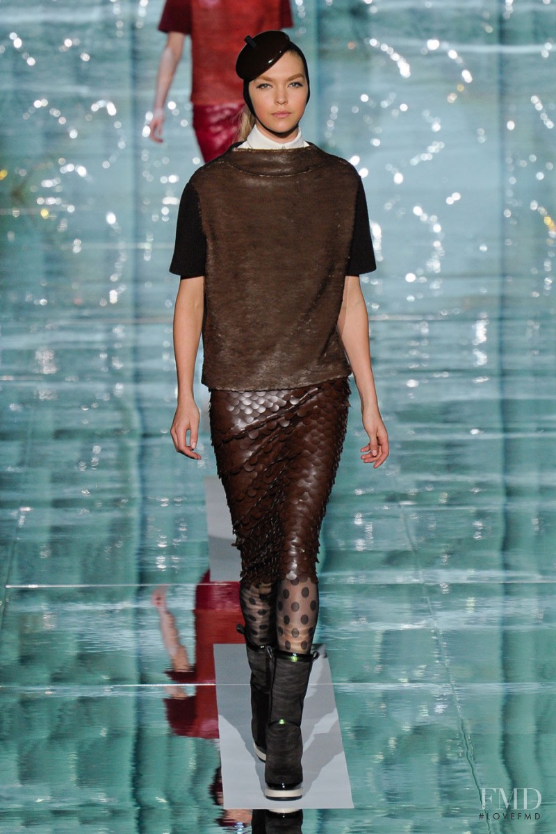 Arizona Muse featured in  the Marc Jacobs fashion show for Autumn/Winter 2011