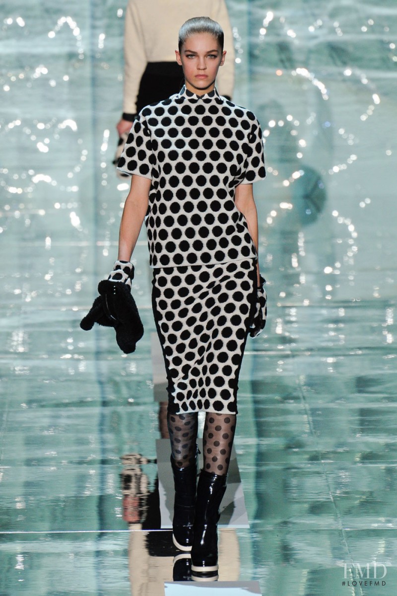 Samantha Gradoville featured in  the Marc Jacobs fashion show for Autumn/Winter 2011