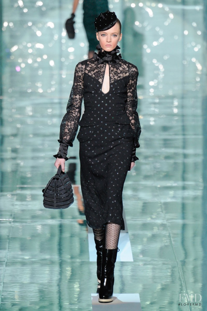 Daria Strokous featured in  the Marc Jacobs fashion show for Autumn/Winter 2011