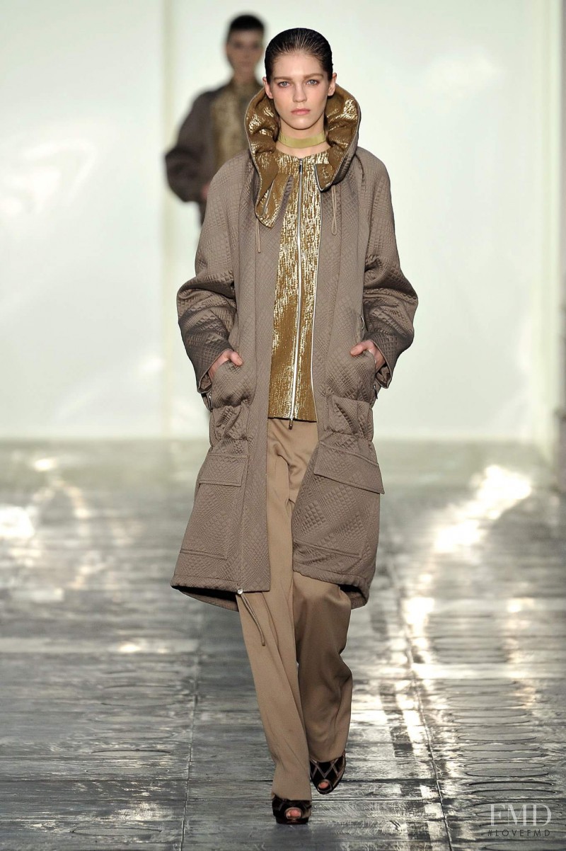 Samantha Gradoville featured in  the Richard Nicoll fashion show for Autumn/Winter 2011