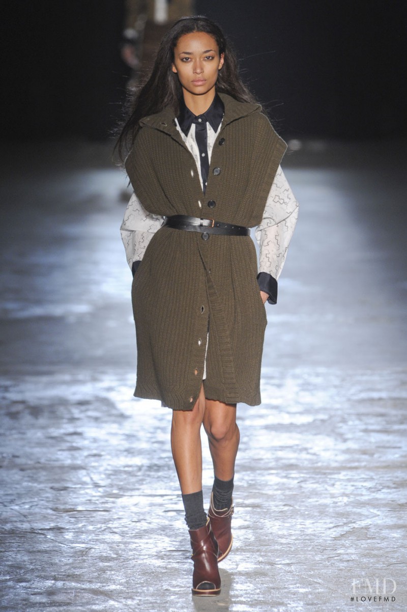 Anais Mali featured in  the EDUN fashion show for Autumn/Winter 2011