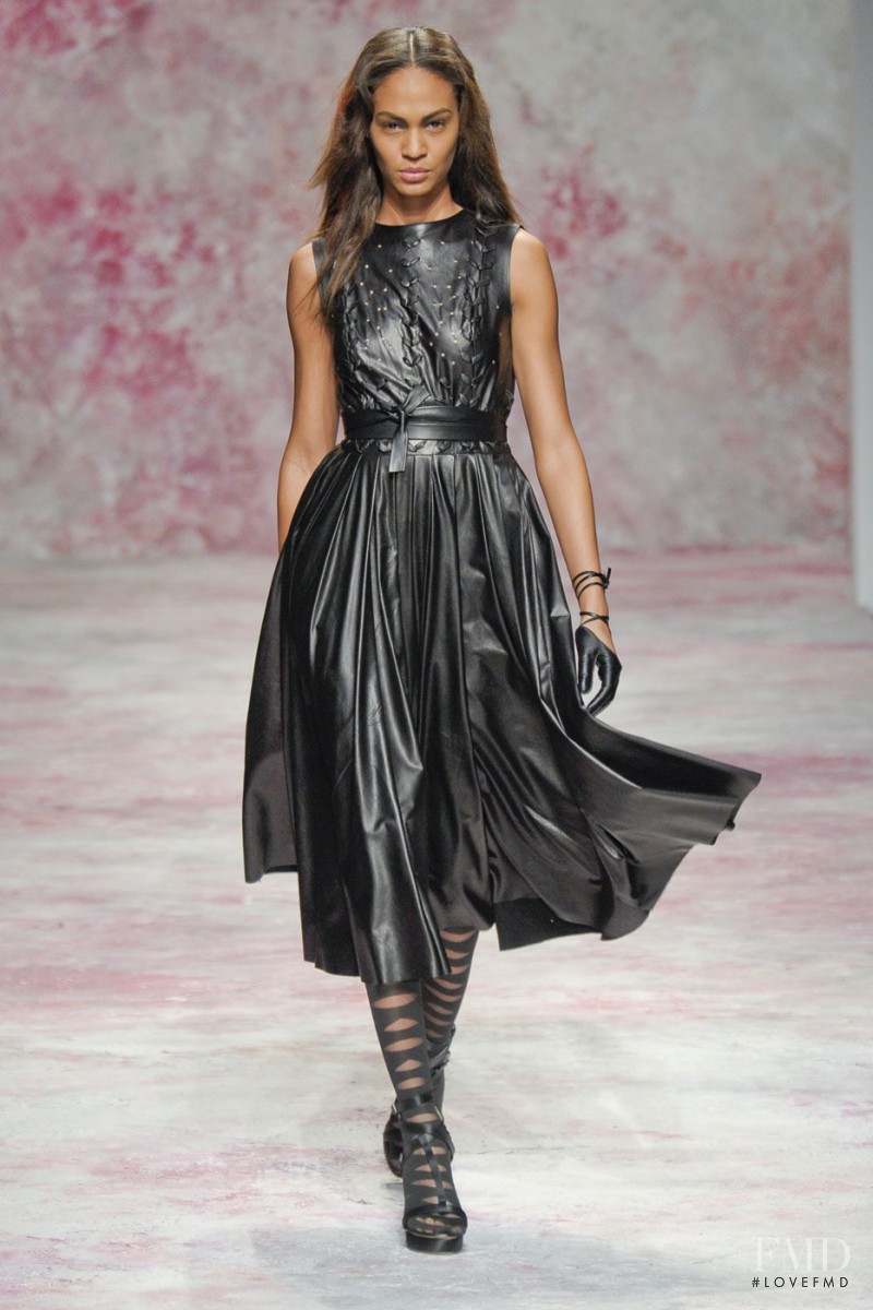 Joan Smalls featured in  the Prabal Gurung fashion show for Autumn/Winter 2011
