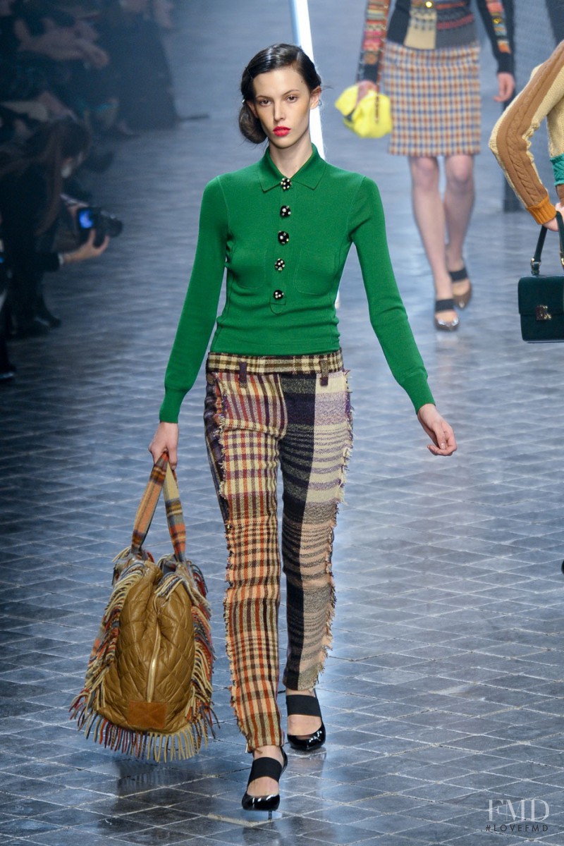 Ruby Aldridge featured in  the Sonia Rykiel fashion show for Autumn/Winter 2011