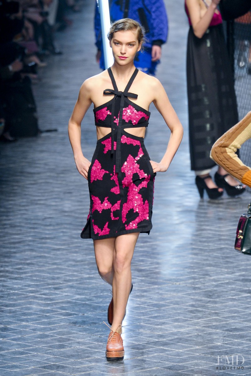Arizona Muse featured in  the Sonia Rykiel fashion show for Autumn/Winter 2011