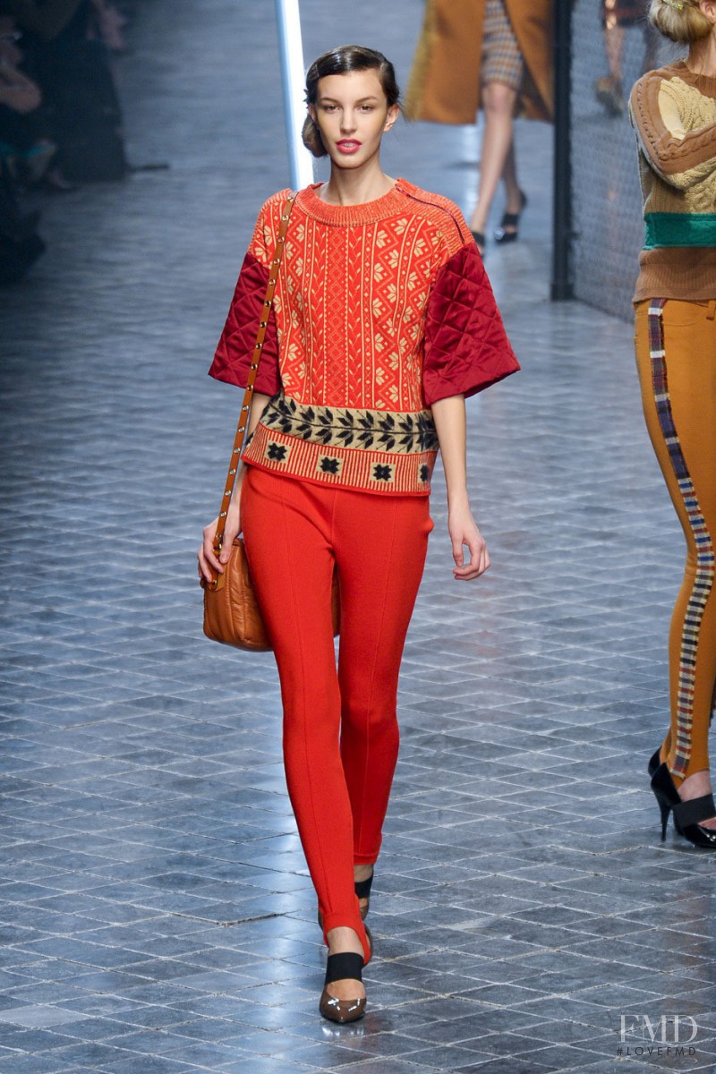 Ruby Aldridge featured in  the Sonia Rykiel fashion show for Autumn/Winter 2011