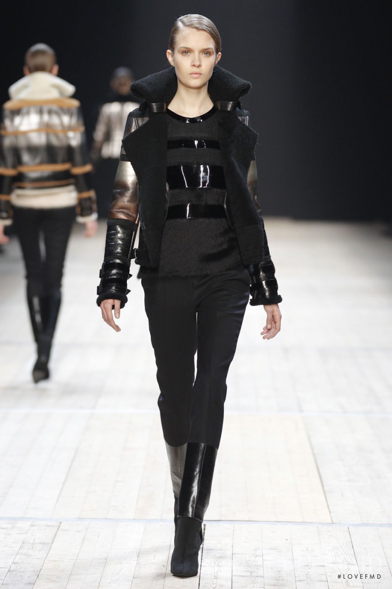 Josephine Skriver featured in  the Barbara Bui fashion show for Autumn/Winter 2011