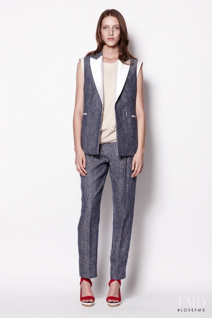 Iris Egbers featured in  the 3.1 Phillip Lim fashion show for Resort 2012