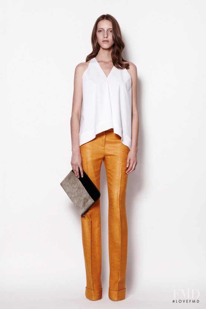 Iris Egbers featured in  the 3.1 Phillip Lim fashion show for Resort 2012