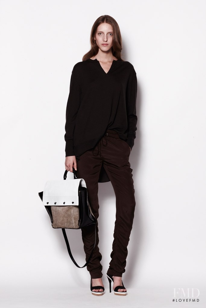 Iris Egbers featured in  the 3.1 Phillip Lim fashion show for Resort 2012