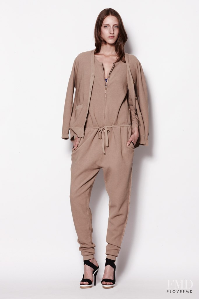 Iris Egbers featured in  the 3.1 Phillip Lim fashion show for Resort 2012