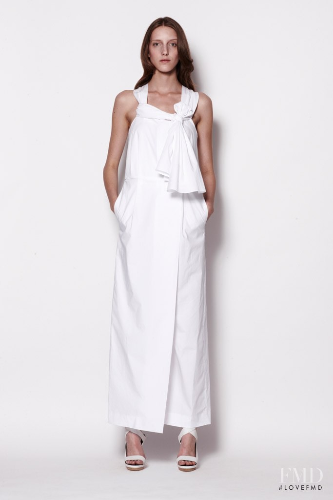 Iris Egbers featured in  the 3.1 Phillip Lim fashion show for Resort 2012