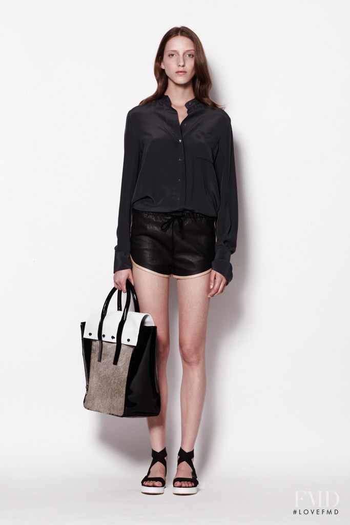 Iris Egbers featured in  the 3.1 Phillip Lim fashion show for Resort 2012