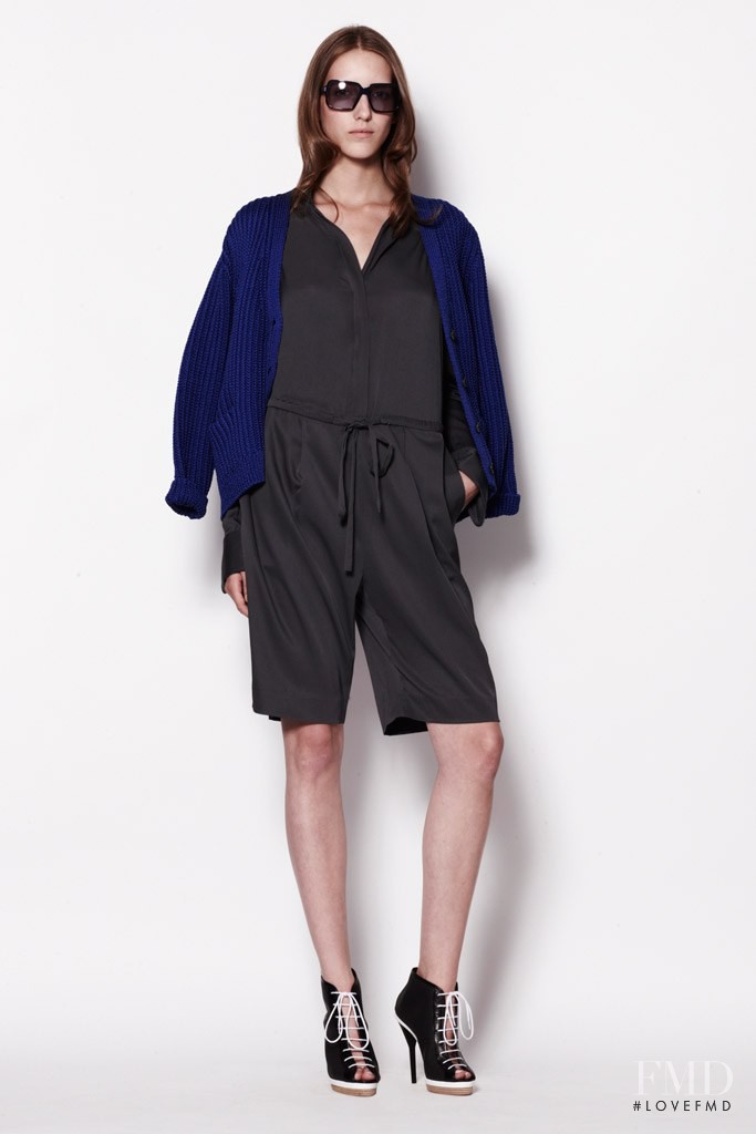 Iris Egbers featured in  the 3.1 Phillip Lim fashion show for Resort 2012