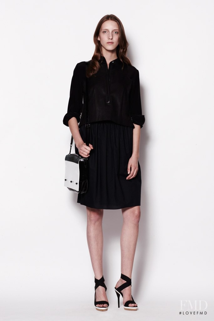 Iris Egbers featured in  the 3.1 Phillip Lim fashion show for Resort 2012