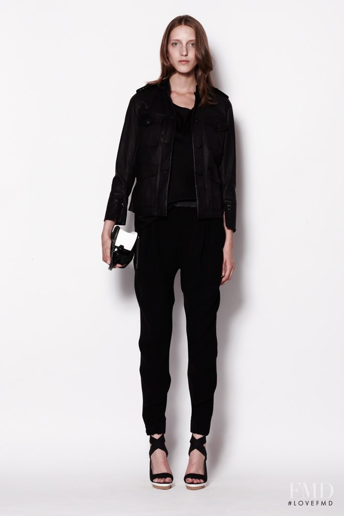 Iris Egbers featured in  the 3.1 Phillip Lim fashion show for Resort 2012