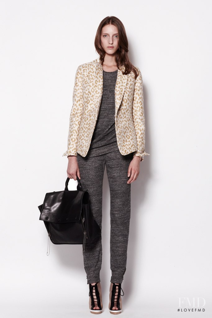 Iris Egbers featured in  the 3.1 Phillip Lim fashion show for Resort 2012
