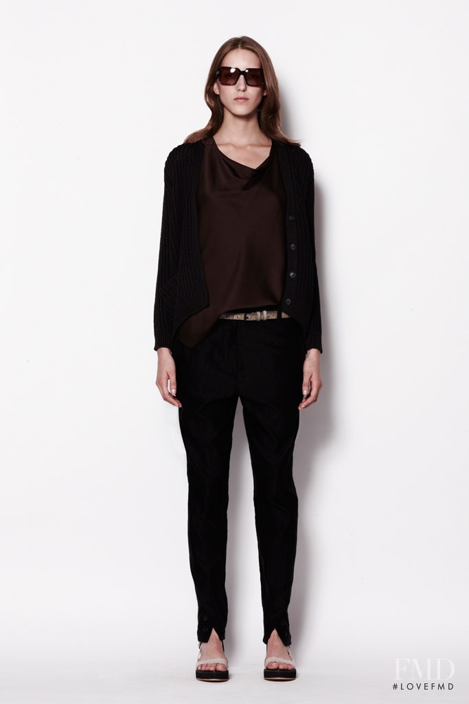 Iris Egbers featured in  the 3.1 Phillip Lim fashion show for Resort 2012