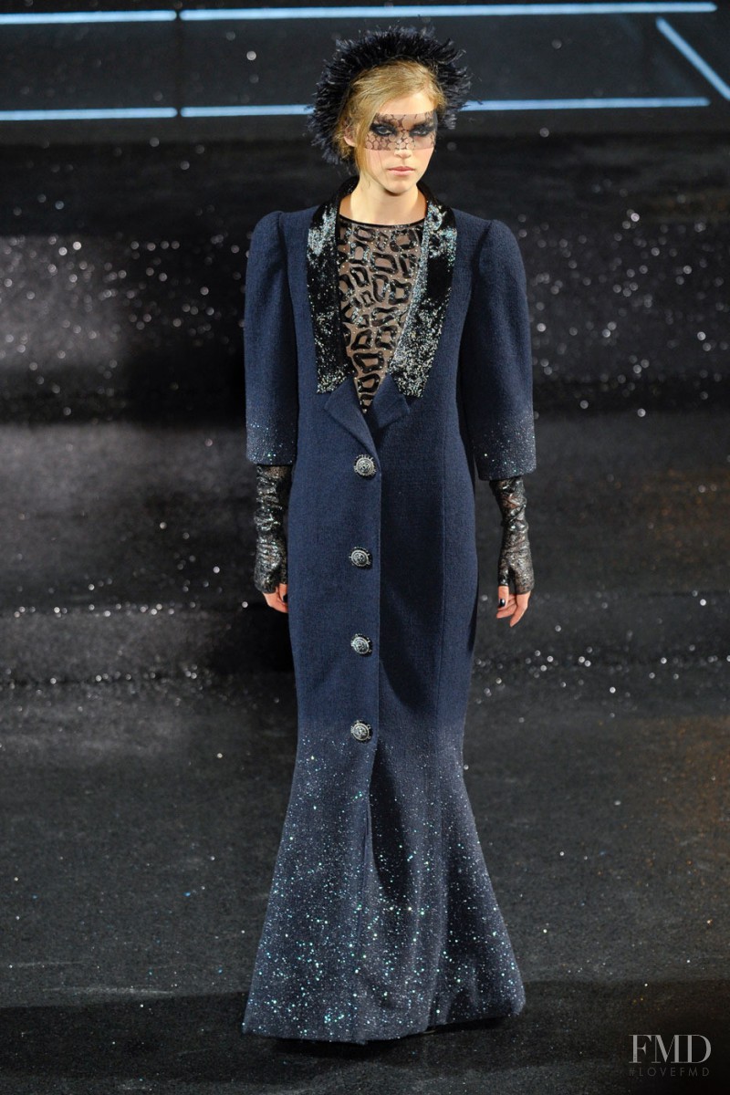 Arizona Muse featured in  the Chanel Haute Couture fashion show for Autumn/Winter 2011