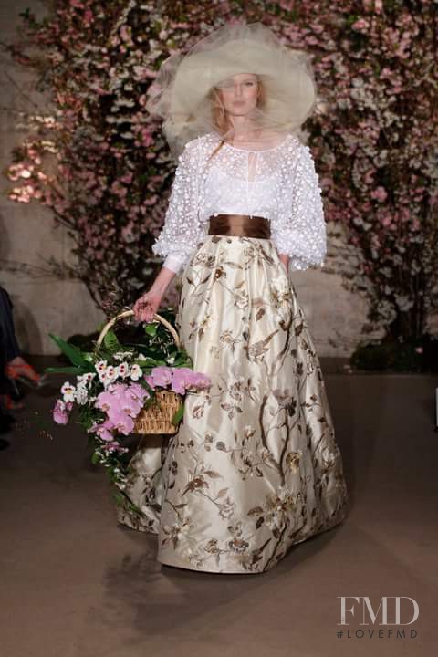 Oscar de la Renta Bridal fashion show for Spring/Summer 2012