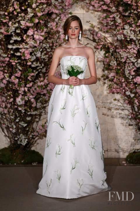 Oscar de la Renta Bridal fashion show for Spring/Summer 2012