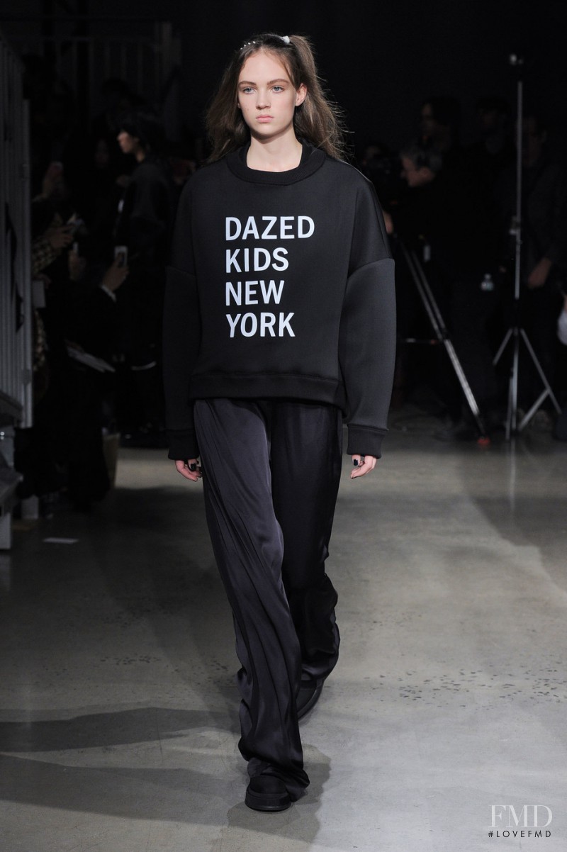 DKNY fashion show for Autumn/Winter 2016