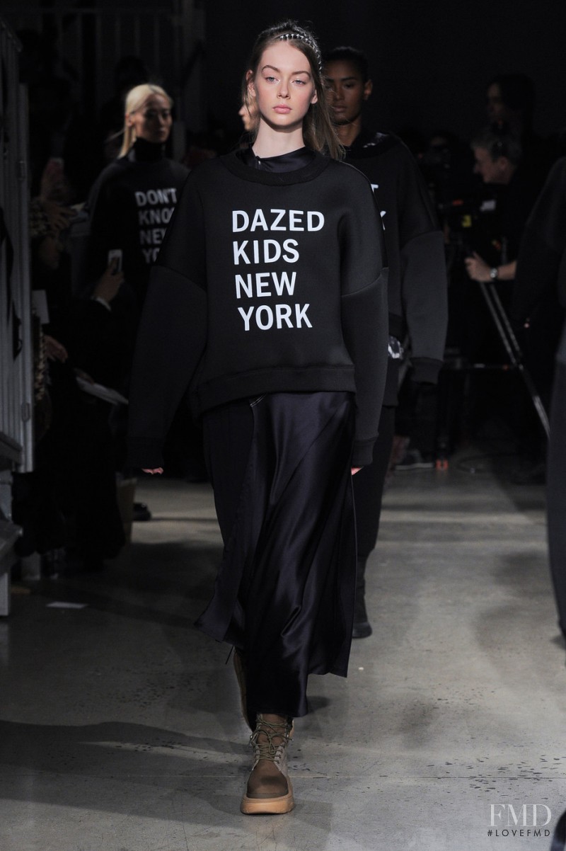 DKNY fashion show for Autumn/Winter 2016