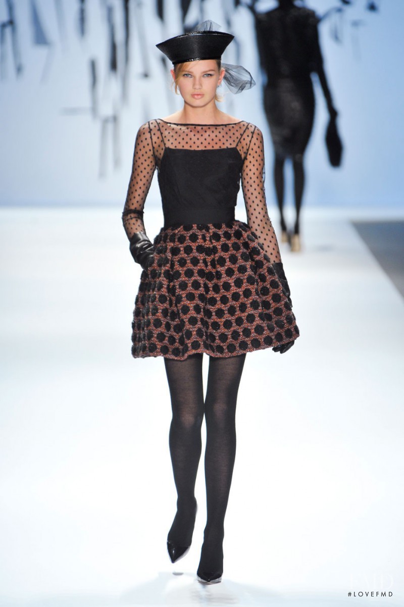 Romee Strijd featured in  the Milly fashion show for Autumn/Winter 2012