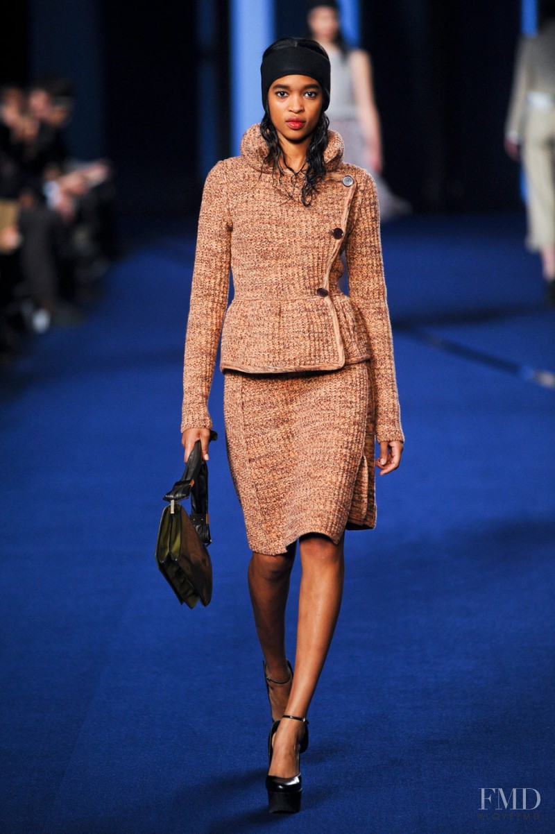 Marihenny Rivera Pasible featured in  the Sonia Rykiel fashion show for Autumn/Winter 2012
