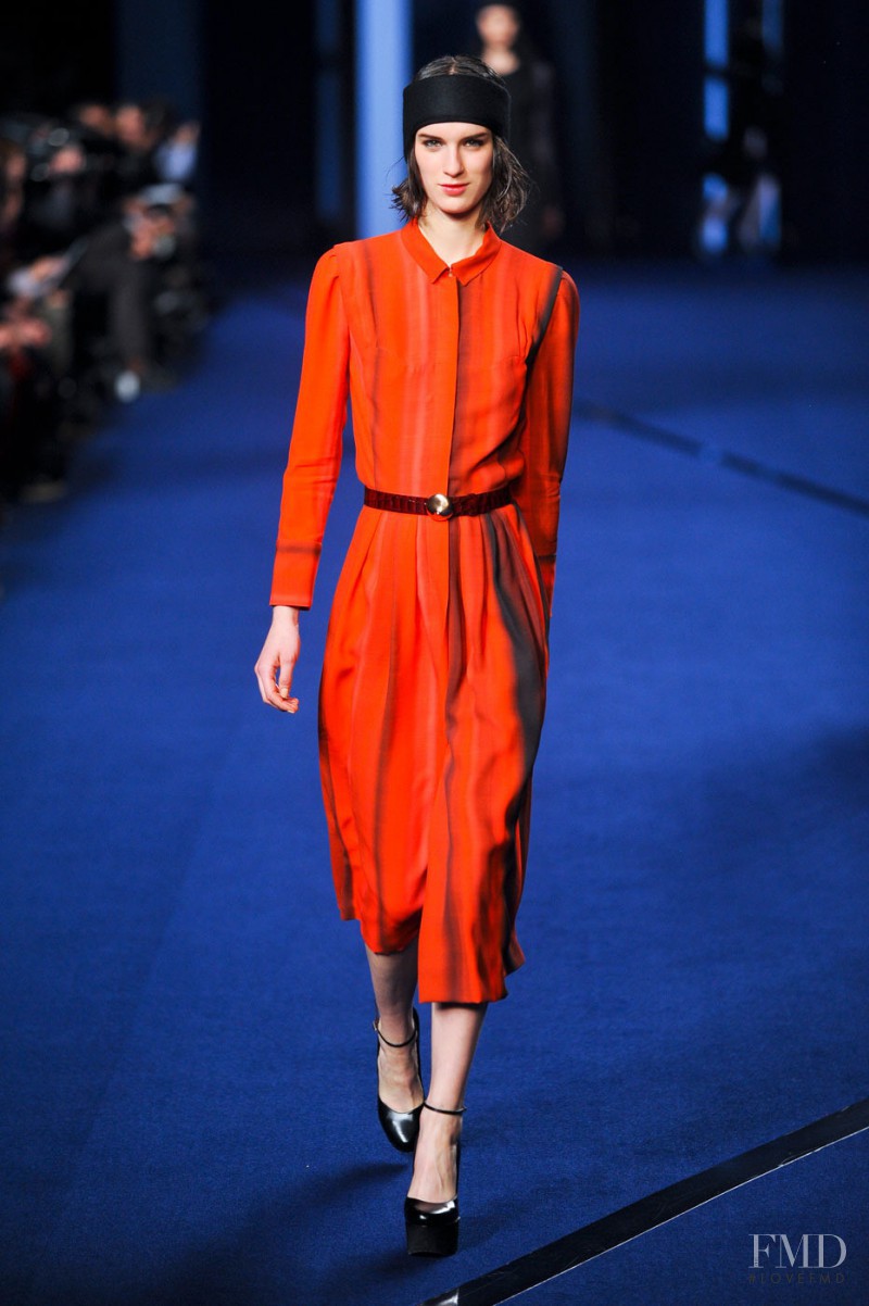 Marte Mei van Haaster featured in  the Sonia Rykiel fashion show for Autumn/Winter 2012