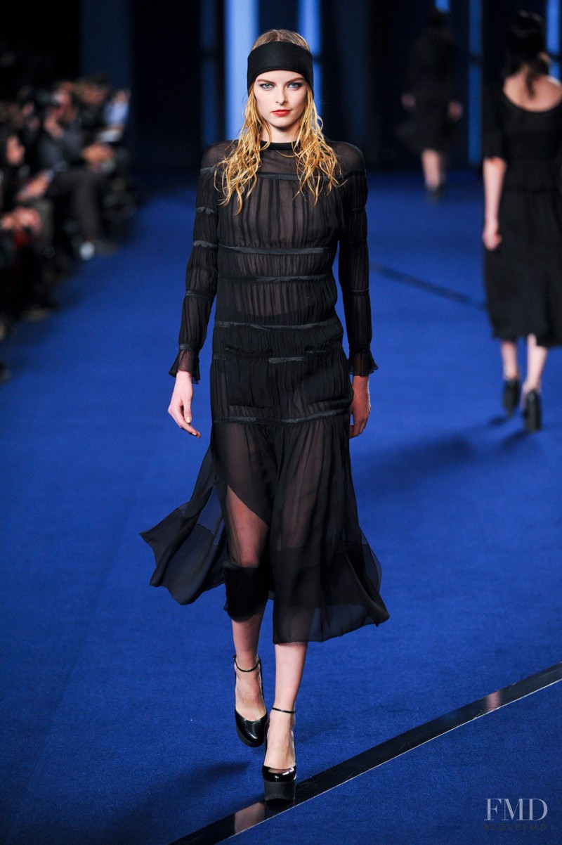 Elza Luijendijk Matiz featured in  the Sonia Rykiel fashion show for Autumn/Winter 2012
