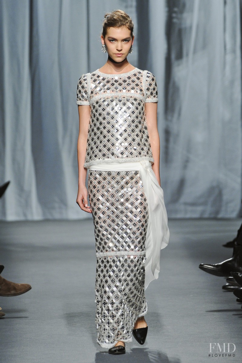 Arizona Muse featured in  the Chanel Haute Couture fashion show for Spring/Summer 2011