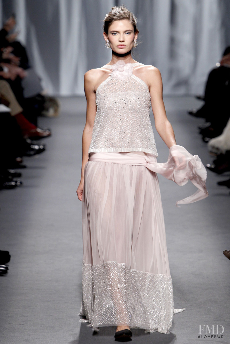 Bianca Balti featured in  the Chanel Haute Couture fashion show for Spring/Summer 2011