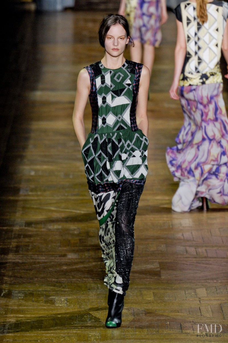 Dries van Noten fashion show for Autumn/Winter 2011