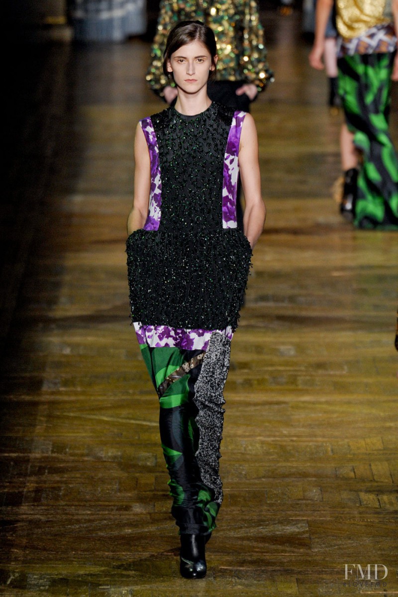 Dries van Noten fashion show for Autumn/Winter 2011