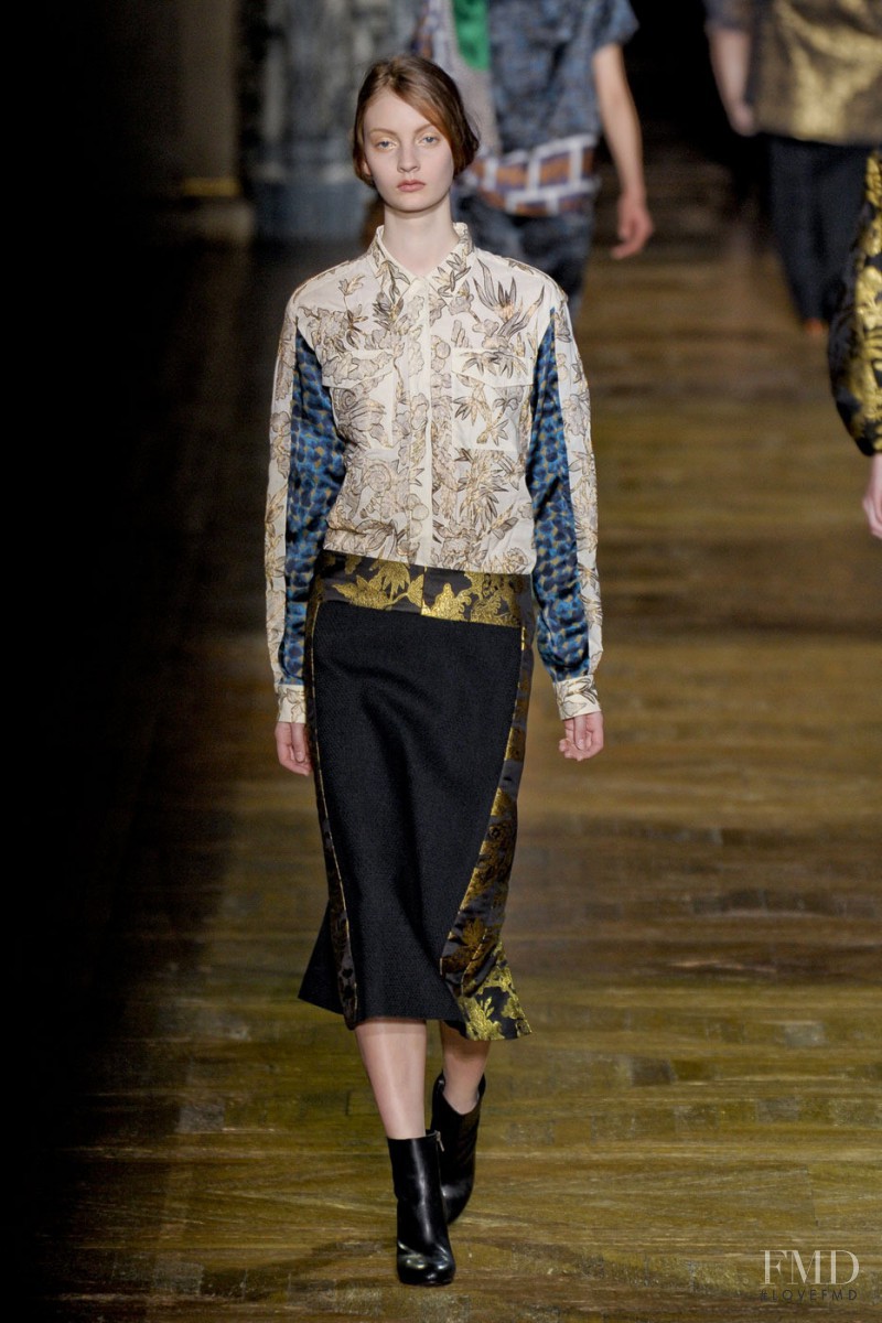 Dries van Noten fashion show for Autumn/Winter 2011