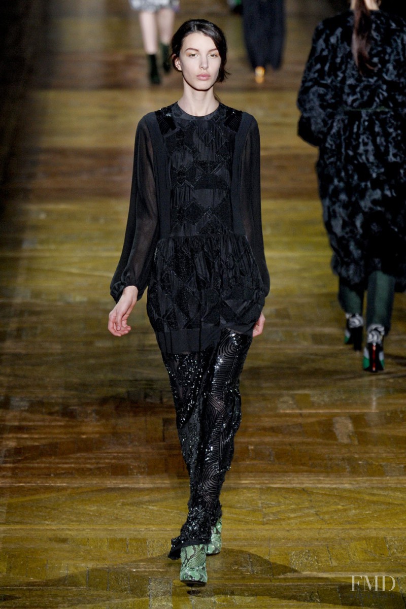 Dries van Noten fashion show for Autumn/Winter 2011