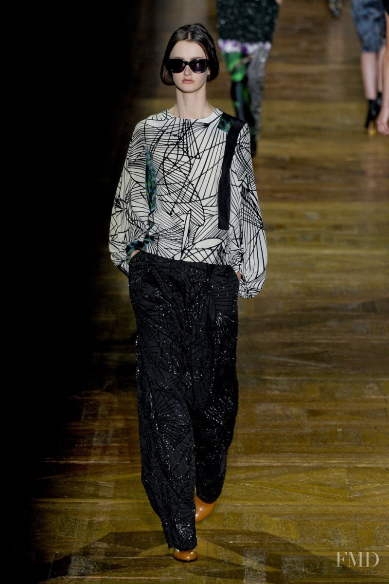 Dries van Noten fashion show for Autumn/Winter 2011