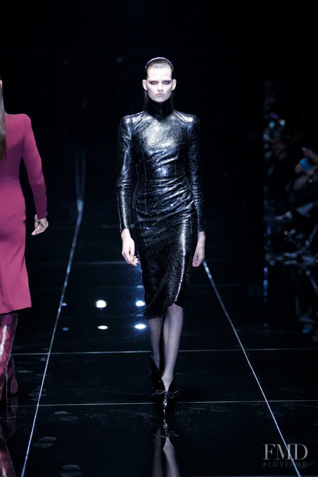 Bette Franke featured in  the Gucci fashion show for Autumn/Winter 2013