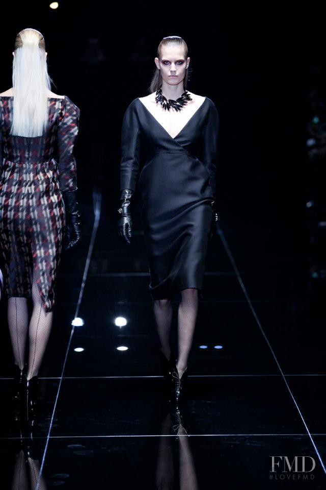 Nadja Bender featured in  the Gucci fashion show for Autumn/Winter 2013