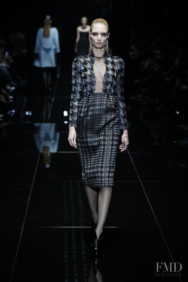 Melissa Tammerijn featured in  the Gucci fashion show for Autumn/Winter 2013