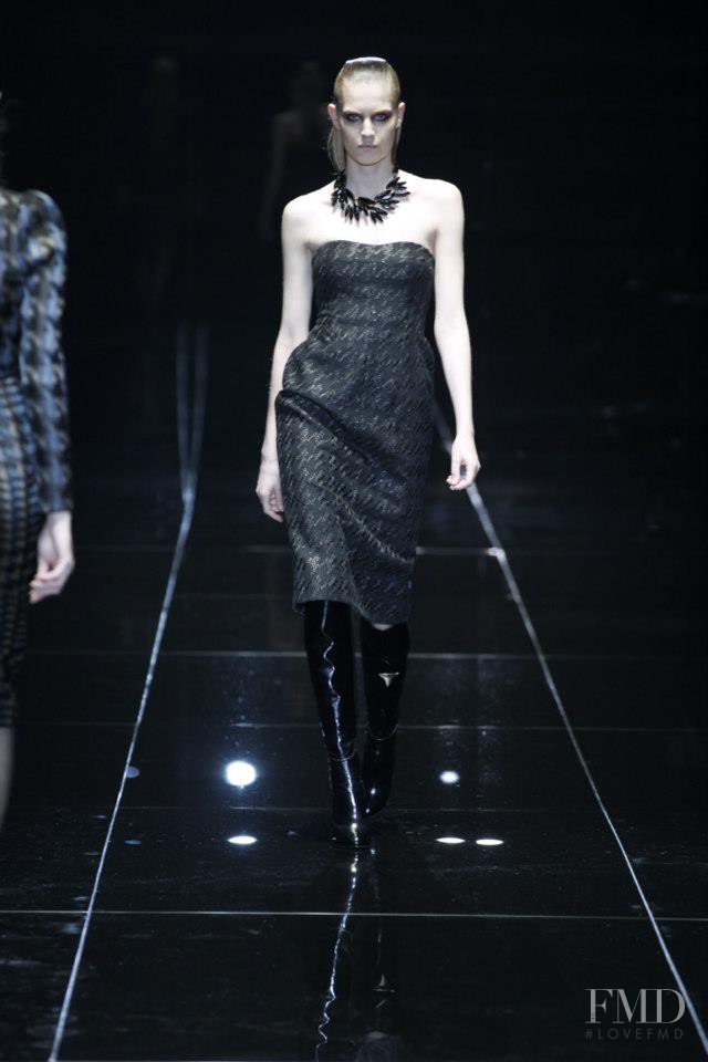 Nadja Bender featured in  the Gucci fashion show for Autumn/Winter 2013