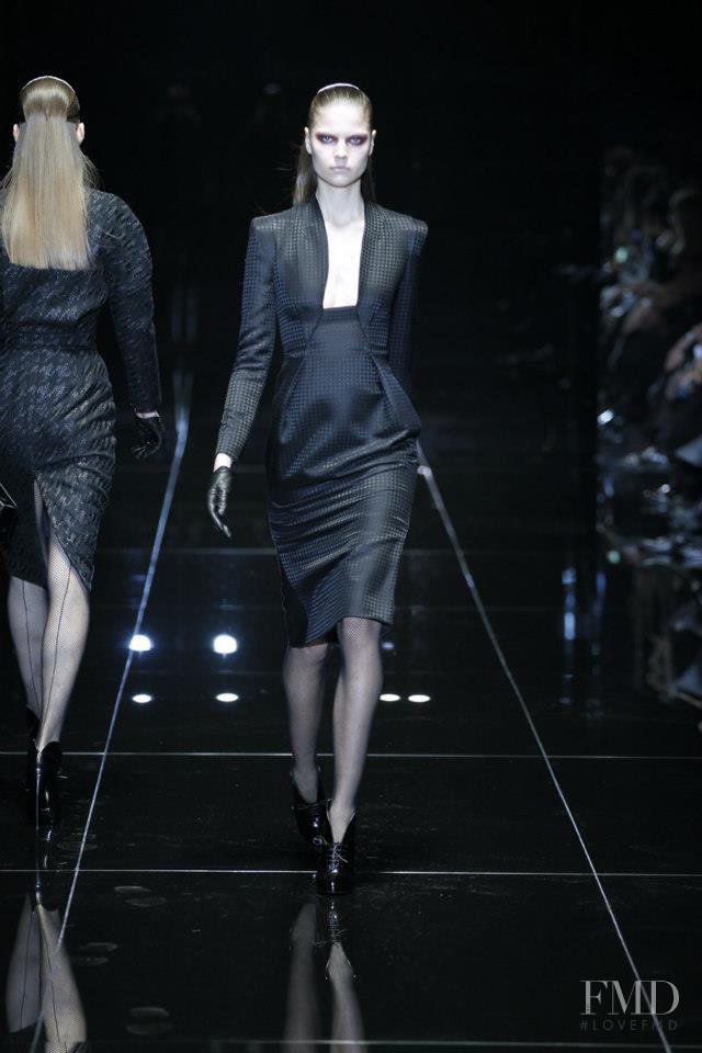 Lin Kjerulf featured in  the Gucci fashion show for Autumn/Winter 2013