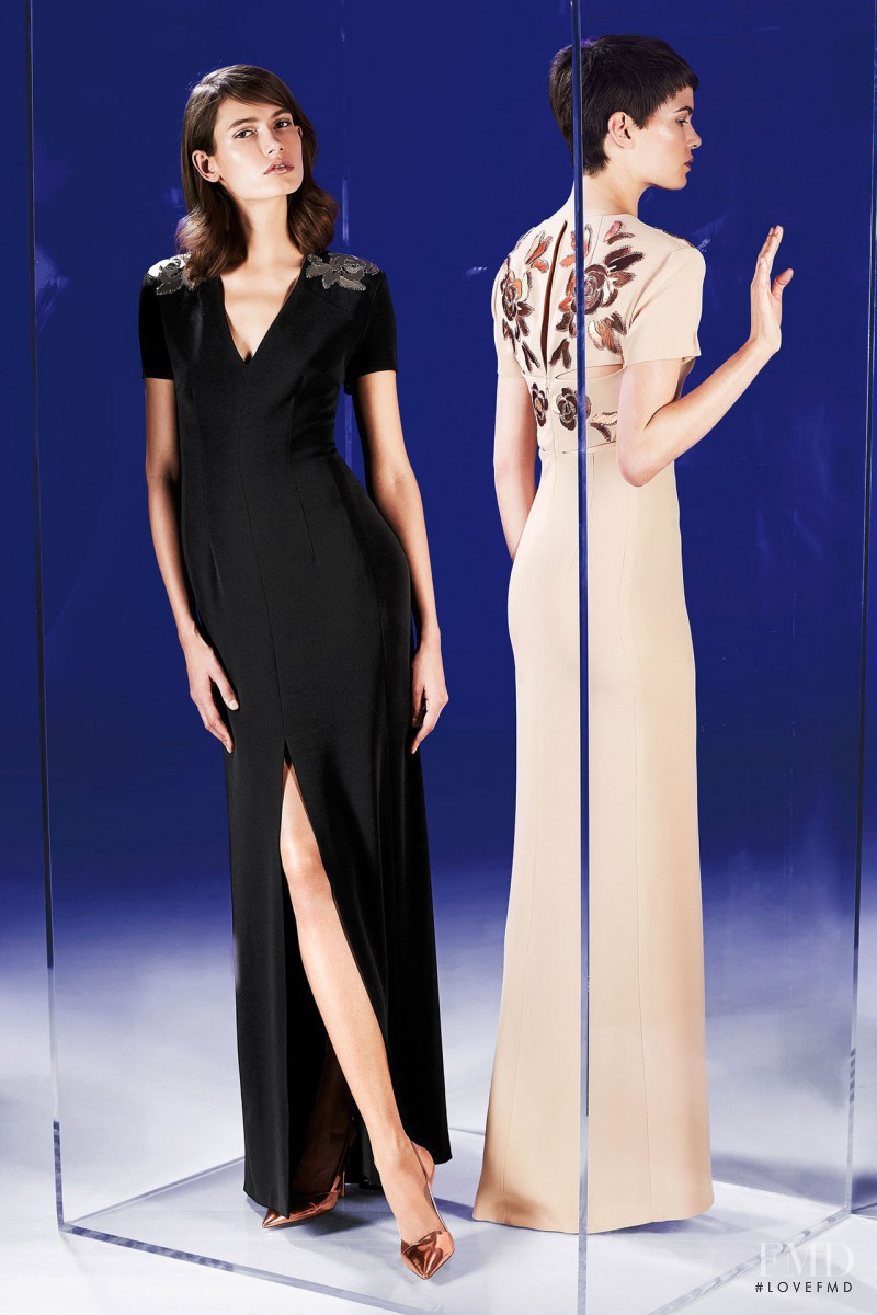 Paulina Kubac featured in  the Escada fashion show for Pre-Fall 2014